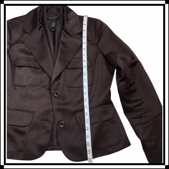aXcess by Liz Claiborne Silky Blazer - 6 - Picture 7 of 12